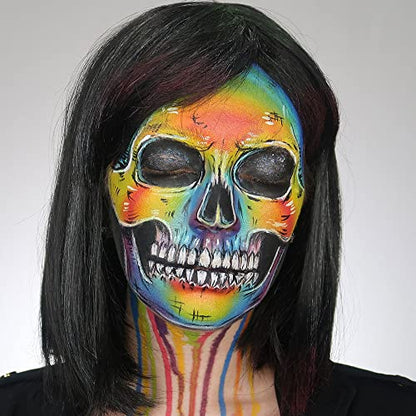 Mehron Makeup Paradise AQ Prisma Blendset - ARC-EN-CIEL | Professional Face & Body Paint Makeup. Perfect for Easy Color Blending. Vegan, Cruelty-Free, & Made in USA. - color: Arc En Ciel
