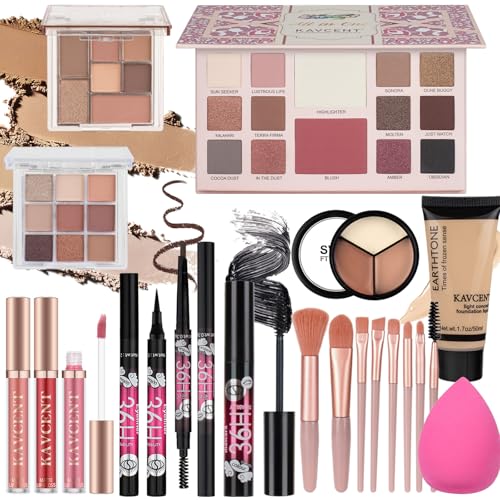 Makeup Set for Teens Makeup Kit for Women Full Kit Eyeshadow Foundation Makeup Kits for Teenagers 14-16 Makeup Gift Set for Women Teen Girls - color: Teens