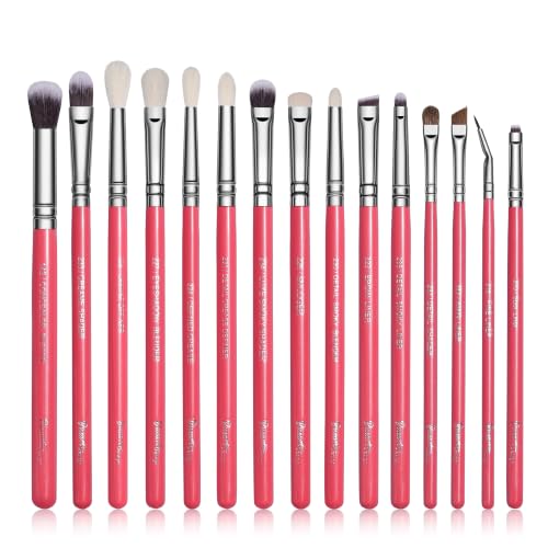 Bueart Design 15Pcs Professional Eyeshadow Makeup Brushes Set