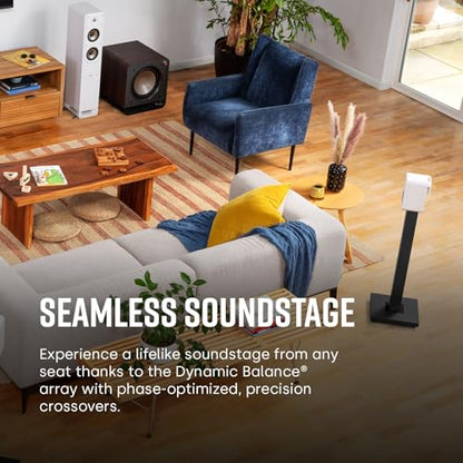 Polk Audio Signature Elite ES10 Surround Speakers, Pair, Elegant White - color: White, size: ES10