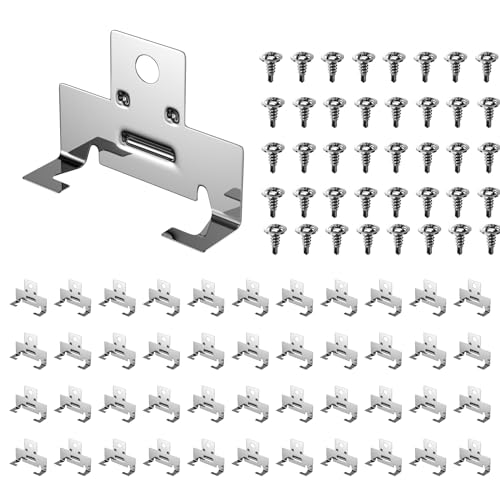 ROOWINTOO Recessed Light Clips for retrofitting recessed Light canisters, Downlight recessed Light Clips for use with Torsion Springs 40 Pack (20 Pairs) - size: 40 Pack (20 Pairs)