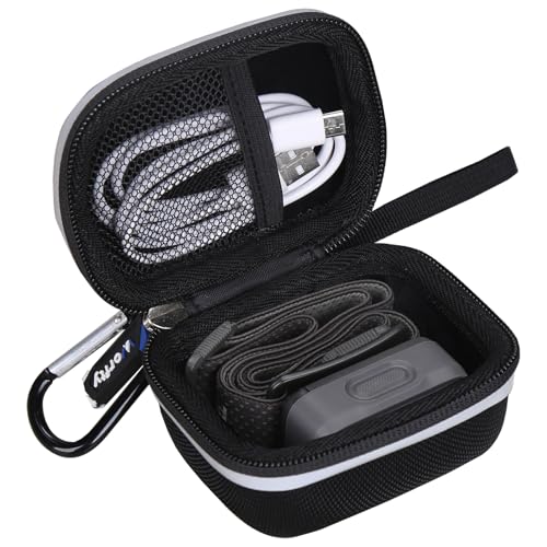 Case for Blukar/GearLight/Lepro/Lighting Ever/Eveready LED Rechargeable Headlamps - Hard Protective Travel Carrying Bag, Case Only (Black)