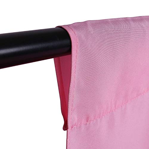 GFCC Pink Backdrop Photography Background - 6FT x 10FT Photo Backdrop for Photoshoot Photography Video Recording Background Screen Picture Curtain | Versatile Screen for Studio, Video Recording, Portrait, Parties, Non-Reflective, Polyester, Easy Hang, Hig