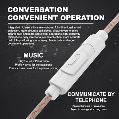 In Ear Monitor Headphones Dual Magnetic Dynamic Driver IEM with Mic, Silver | Hybrid Banlance Armature with Dynamic in Ear Headphones IEM Earphones Gaming Earbuds - color: H89-Silver with Mic