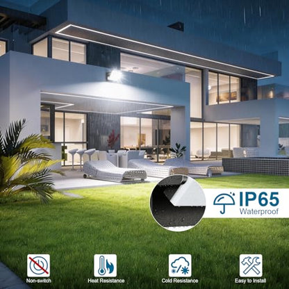 60W LED Outdoor Wall Lights 360° Rotatable 5000K IP65 - size: 60W-1 Pack