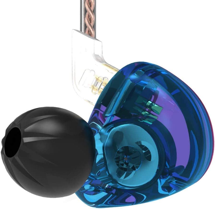 KZ ZST in Ear Monitor Headphone Hybrid Banlance Armature with Dynamic in-Ear Earphone 1BA+1DD Wired Earbuds HiFi Headset Gaming IEMS with Detachable Cable for Gamers,Musicians | KZ in-Ear Earphone 1BA+1DD Wired Earbuds HiFi Headset Gaming IEM with Detacha