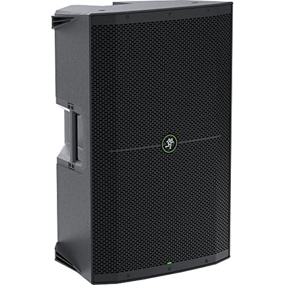 Mackie Thump215XT 1400W 15" Powered PA Loudspeaker System (DSP and Bluetooth) Bundle with with Auray Speaker Stand and 51" Stand Bag Plus 20" XLR-XLR Cable