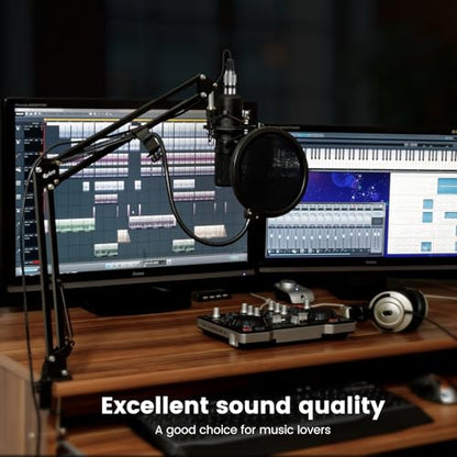 MOSWAG XLR to 1/4" Cables, 6.35mm TRS to XLR Male, Quarter inch TRS to Microphone Balanced Signal Interconnect 1M/3.28FT for Microphone Cord Patch Cable - size: 3.28FT/1M