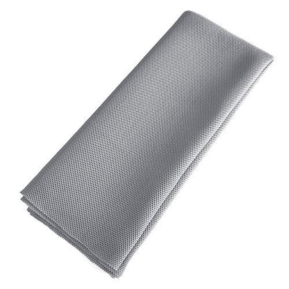 Speaker Grille Cloth Stereo Mesh Fabric, Gray, 55x40 in (140x100 cm) | 3-Layer Functional Acoustic Fabric, Fully Sound-Permeable, Dustproof & Stretchable, for Speaker & Furniture Refurbishment - color: Gray, size: 55" x 40"