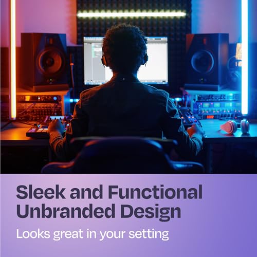 Studio Monitor Isolation Pads Premium Acoustic Foam Elevates Audio Ideal for 5 Inch Speakers Enhanced with Vibredux HD Foam for Superior Isolation - size: For 5″ Monitors