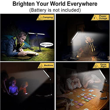 LED Desk Lamps for Home Office,Piano Lamp for Upright Piano,Rotatable Aluminum Desk Lamps with USB Charging Port,Eye-Caring Reading Light/3 Lighting Modes/Brightness Adjustable Lamp,Black - color: Black