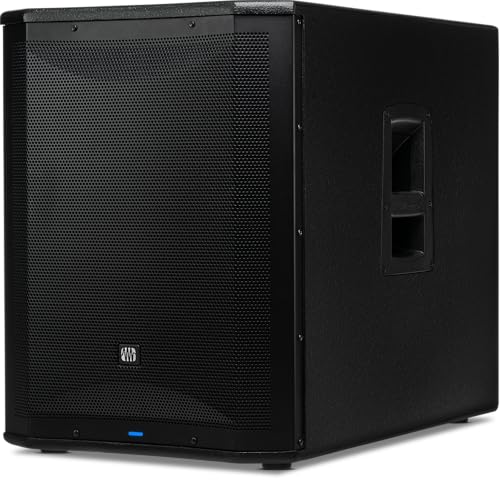 PreSonus AIR XD Sub 15 Active Extended Definition Subwoofer | 2000W Class D amplifier with 15-inch driver and DSP presets for live sound, mobile rigs and permanent installs - size: 15" Subwoofer
