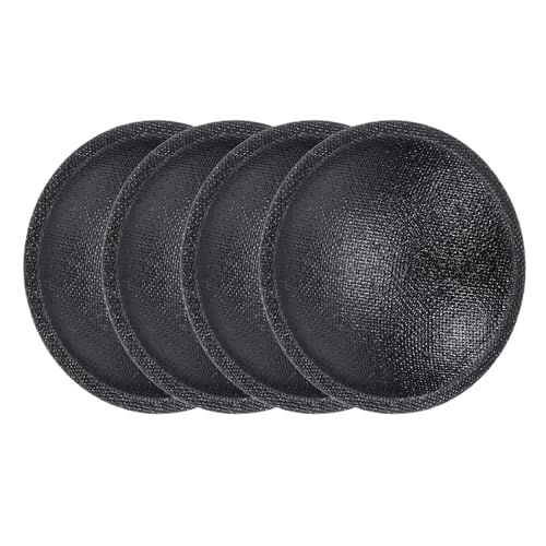 MECCANIXITY 4 Pcs Speaker Dust Cap 35mm/1.4" Outer Diameter Oiled Cloth Cap Dome Cap Subwoofer Coil Cover Caps for Speaker Accessories Repairing - size: 35 mm
