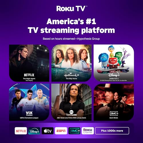 Aurzen Roku TV D1R air USB-C Powered Smart Portable Outdoor Projector White | Roku TV Built-in, WiFi & Bluetooth, Power Bank Supported, Native 1080P, DoIby Audio, Overhead Projector for Home & Outdoor