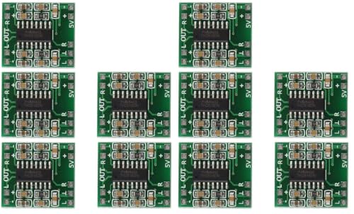 HiLetgo 5pcs PAM8403 2X 3W Mini Digital Power Amplifier Board AMP Class D 2.5-5V Input (Pack of 2) - size: Small (Pack of 2)
