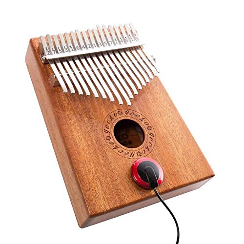 Imelod Contact Microphone Piezo Pickup for Guitar Ukulele Violin Cello Banjo Mandolin etc(Red) - color: Red
