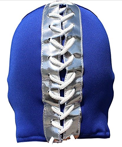 Del Mex Lucha Libre Adult Luchador Mexican Wrestling Mask Costume - color: Blue Demon
