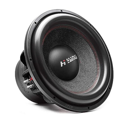 H YANKA BSF-12-2 12 Inch Subwoofer - 1800W MAX Power 12 Inch Paper Cone Subwoofer Car Audio, Black Aluminum Basket, 2.5“ Dual Voice Coil 2 Ohm Impedance 12" Subwoofer for Cars - size: 12 Inch, style: Dual 2 Ohm