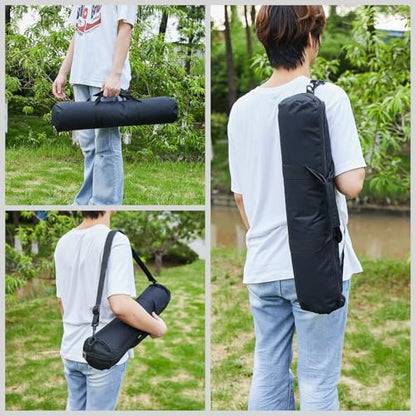 Tripod Carrying Case Bag - 22.5x7.5x7.5 in Padded Heavy Duty Tripod Case with Shoulder Straps & Handle(S) - size: 22.5x7.5x7.5 in