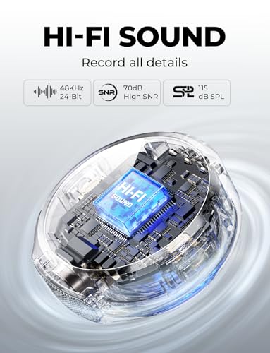 Hollyland Lark M2 Wireless Microphone for iPhone/Camera/Android/PC, 48kHz/24-bit High Fidelity Audio, 300m Range, Noise Cancelling, 40h Use, YouTube, Vlog, Streaming (2TX + 3RX + Charging Case) - color: Black, size: Combo (USB-C RX + Lightning RX + Chargi