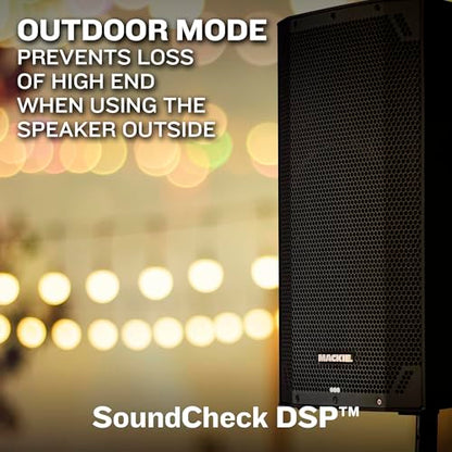 Mackie Thump12v4 12" Professional Powered Loudspeaker feat. SoundCheck DSPTM and Bluetooth® - High SPL Portable PA Speaker, Wireless Streaming and Linking, Voicing Modes, Control App, Mixer, 1400W - size: 12-inch, style: Plug-In Powered