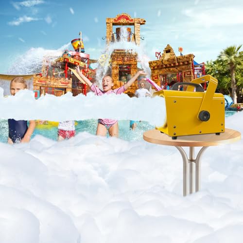 Jet Foam Machine for Party, Party Foam Machine Without Support, Foam Cannon for Garden, Pool, Indoor, Birthdays, Celebrations, and Backyard Events - style: Jet Type without Support