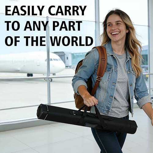 Customized Retractable Banner Aluminum Alloy Frame Portable,Durable,Suitable For Commercial Promotion,Event Display, Advertising,Home Use -with Carry Bag And Stand- Made in USA，33"x81" (style 2)