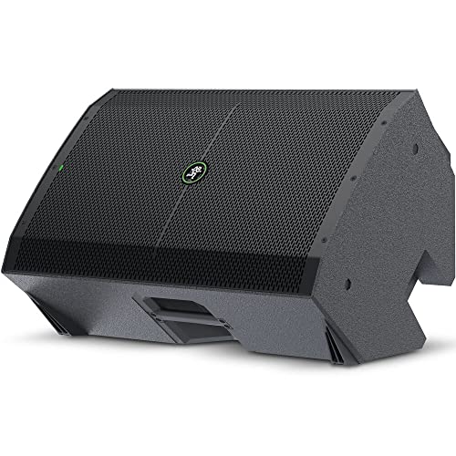 Mackie Thump215XT 1400W 15" Powered PA Loudspeaker System (DSP and Bluetooth) Bundle with with Auray Speaker Stand and 51" Stand Bag Plus 20" XLR-XLR Cable