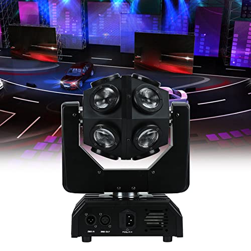 DJ Lighting Lamp Stage Light Party Lights 12x12w RGBW 4 in 1 Football Led Beam Moving Head Dj Disco Stage Wash Light Dmx512 13/15 Channels Effect Lighting for KTV Disco Party Wedding Concert