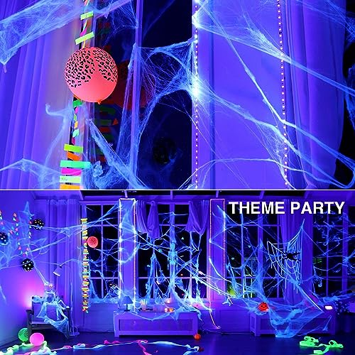 LightingWill LED UV Black Light Strip Kit, Ultraviolet Waterproof IP65 32.8FT/10M 3528 600LEDs, 395nm-405nm Blacklight for DJ Bar Club Party Decor Night Fishing with 12V Power Supply - size: 12V 60W Waterproof - 33 ft
