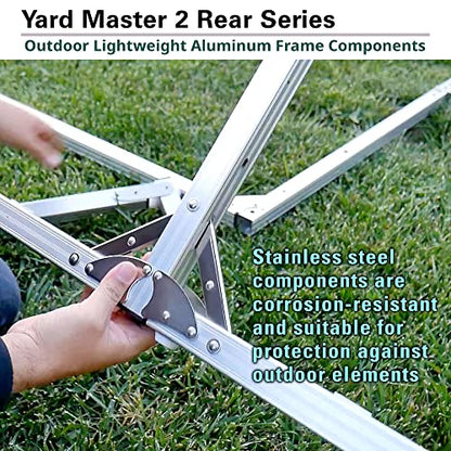 Elite Screens Yard Master 2, 90-inch Indoor Outdoor Portable Fast Folding Projector Screen w/ Stand 16:9, 8K 4K Ultra HD 3D Movie Theater Rear Projection , OMS90HR3 -US Based Company 2-YEAR WARRANTY - size: 90-inch, style: 16:9 Aspect Ratio