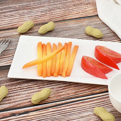 Fake French Fries Strip Shape Simulation Artificial Food Play Food Model Kitchen Decoration 15 pcs