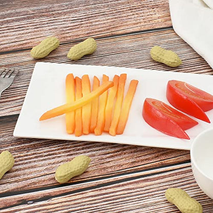 Fake French Fries Strip Shape Simulation Artificial Food Play Food Model Kitchen Decoration 15 pcs
