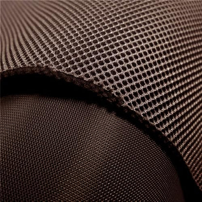 Speaker Grille Cloth Stereo Mesh Fabric, Brown, 55x20 in (140x50 cm) | 3-Layer Functional Acoustic Fabric, Fully Sound-Permeable, Dustproof & Stretchable, for Speaker & Furniture Refurbishment - color: Brown, size: 55" x 20"