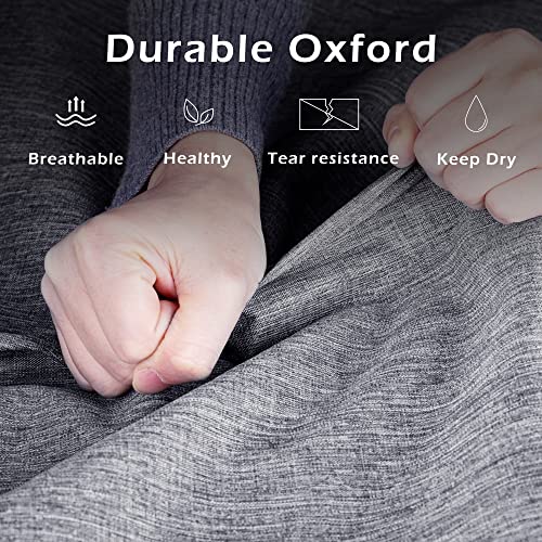 MISSLO Hanging Garment Bags for Travel Suit Bags for Closet Storage 50" Moving Bags for Clothes Dress Cover for Coat, Jacket, Shirt, Clothing - size: 50 inch
