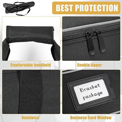 Multifunctional Tripod Bag 36.5 X 7 X 7 Inches / 93 X 18 X 18 cm Heavy Duty Tripod Carrying Case with Handle for Lights, Speakers, Cameras, Booms, Microphone Stands, Black - size: 36.5 X 7 X 7 Inch