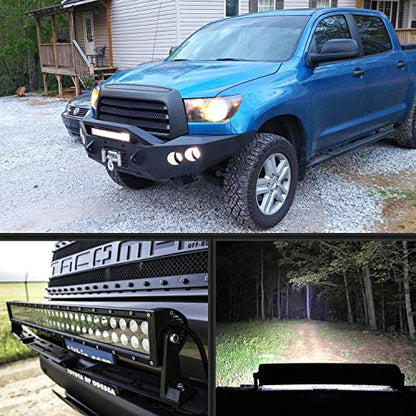 Nilight - NI07B-120W 22" 120w LED Light Bar Flood Spot Combo Driving Lights Fog Lamp off road led lights for SUV ATV Truck 4x4 Boat ,2 Years Warranty - size: 22Inch 120W Light