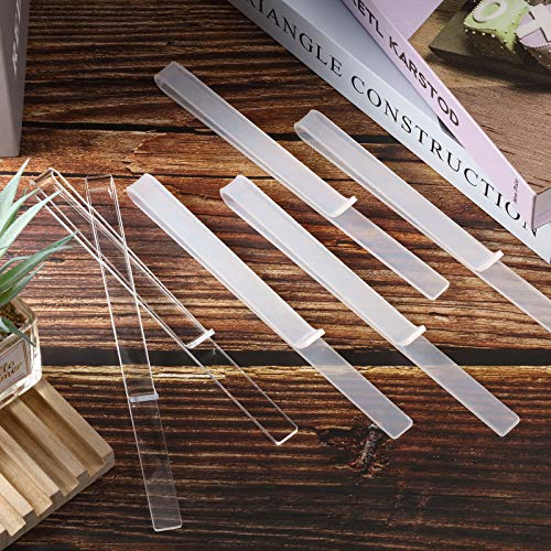 6Pcs Music Stand Clips Clear Acrylic Sheet Music Page Holder | Transparent clip-on design, fits most stands, spring grip holds pages, for indoor outdoor practice