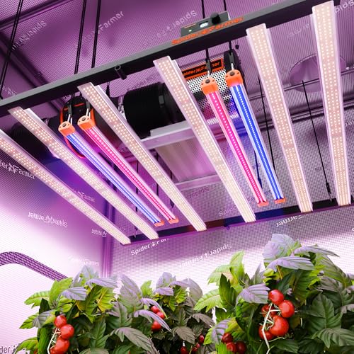 Spider Farmer SUPP-UV30 & IR16 LED Grow Light Bars Set 23.6" (4-Bar) | 365-370nm UV & 730-745nm IR Supplemental Light for Indoor Plants, Grow Tents - size: UVR3016