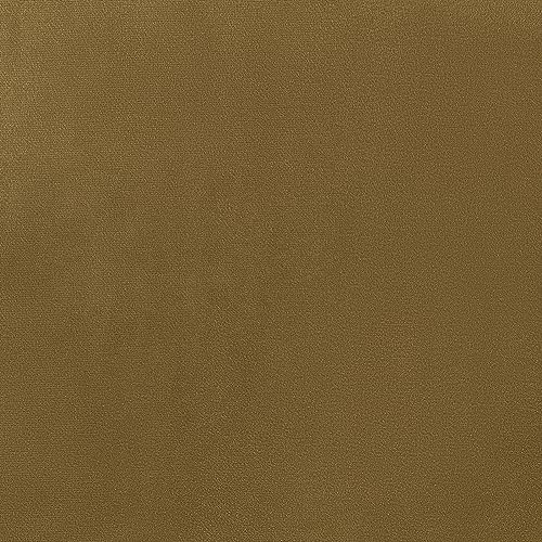 Sun Zero Hampshire Velvet Noise Reducing Thermal Extreme 100% Total Blackout Back Tab/Rod Pocket Curtain Panel, Gold, 50" W x 108" L (1 Panel) - color: Gold, size: 50"W x 108"L (Pack of 1)