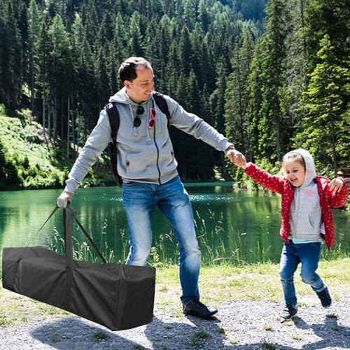 INFANZIA 50in Large Travel Duffel Bag, 600D Water Resistant Foldable, 145L | Sport Luggage Bag with Upgrade Zipper, Foldable Equipment Storage Bag, for Moving Camping Tent Tripod Fishing Umbrella - size: 50x11x16 inch
