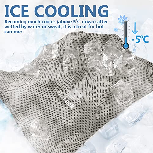 Balaclava Ski Mask, Sun Protection Breathable Face Cover Men Women - color: 2 Packs - Grey + Black