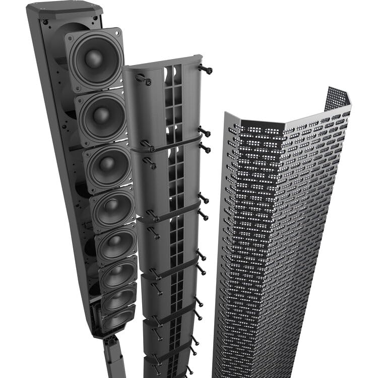 Electro-Voice Evolve 50M Portable 1000W Subwoofer and Column Speaker Kit with Bluetooth (Black)