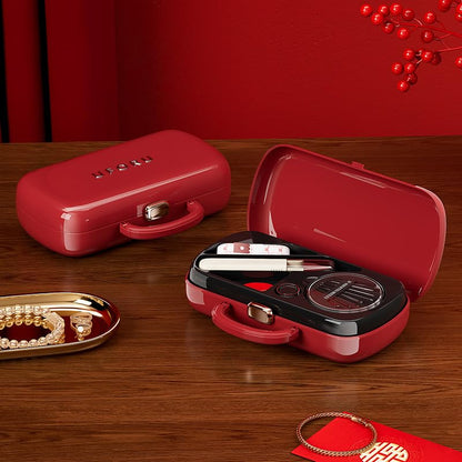 150Pcs Red Sewing Project Kit, Travel Family Sewing Supplies Repair Kit Portable Small Traveler Sewing Kit Sewing Thread Accessories DIY Sewing Supplies Organizer (Red) - color: Red
