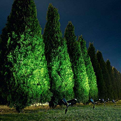 SOLVAO Solar Spotlight | 200 Lumen Ultra Bright | Waterproof, Adjustable 270° | Flag Pole, Outdoor, Landscape, Yard, Driveway | Auto On/Off | No Wiring Required - size: 1 Pack