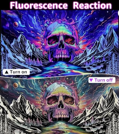 SUNVIE 1 Pack Halloween Spotlights Outdoor Black Light with Photocell Sensor 10W Blacklight Spotlight Waterproof LED Black Light Halloween Spot Lights 120V Purple Spotlight for Glow Party Fluorescent - size: Photocell Sensor-10W-1 Pack