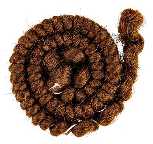 Mehron Makeup Crepe Hair - LIGHT BROWN, Special FX Fake Hair - color: Light Brown