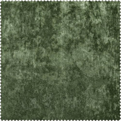 HPD Half Price Drapes Lush Crush Velvet Curtains - Room Darkening Curtain 84 Inches Long for Bedroom & Living Room, Luxury Look, Rod Pocket Design, (1 Panel), 50W x 84L, Emerald Green - color: Emerald Green, size: 50"W x 84"L (Pack of 1)