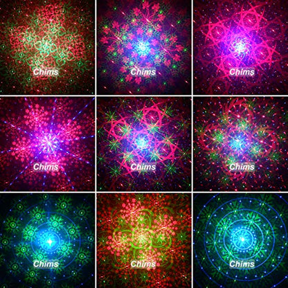 Mini Party Light Show LED Projector RGB 40 Patterns Sound Activated Portable Lighting for Party Dance Christmas Xmas Outdoor Camping Holiday Festival Gift Travel Family Party Disco DJ Music Show