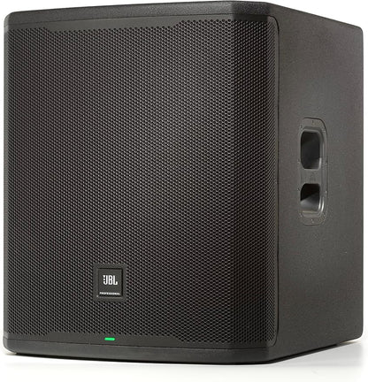 JBL Professional PRX918XLF 18-Inch Powered Subwoofer, Portable PA, 2000 Watt, DSP, Parametric EQ, Bluetooth Low Energy (BLE), and APP Control, Black - color: Powered | Black, style: Subwoofer | 18-Inch